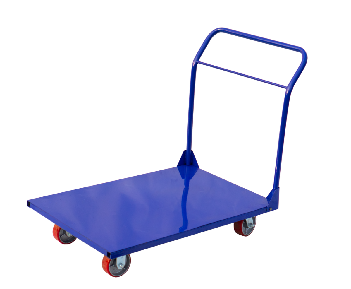 Платформенная складская тележка Скиф Professional 900/600/125мм/600кг -  Skif.in.ua