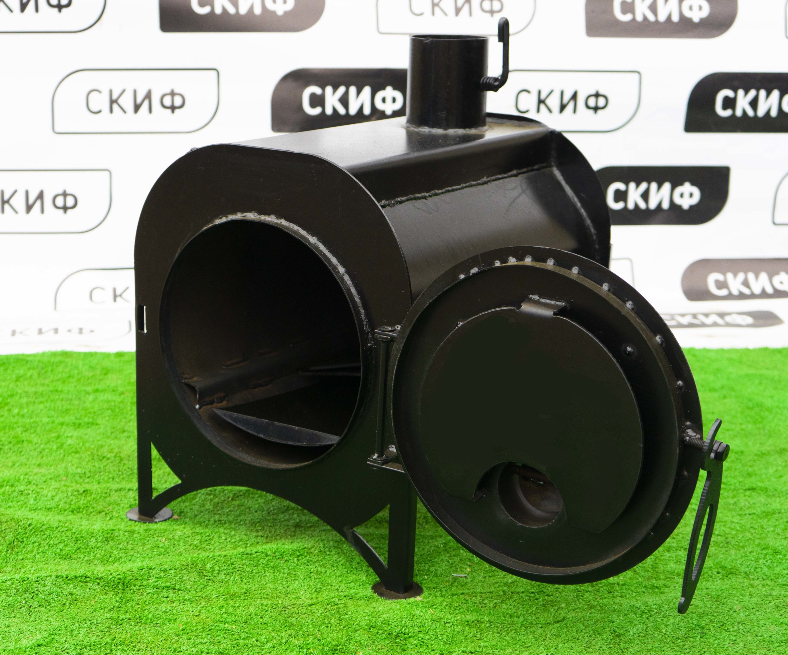 Печь дровяная буржуйка Скиф 40 -  Skif.in.ua