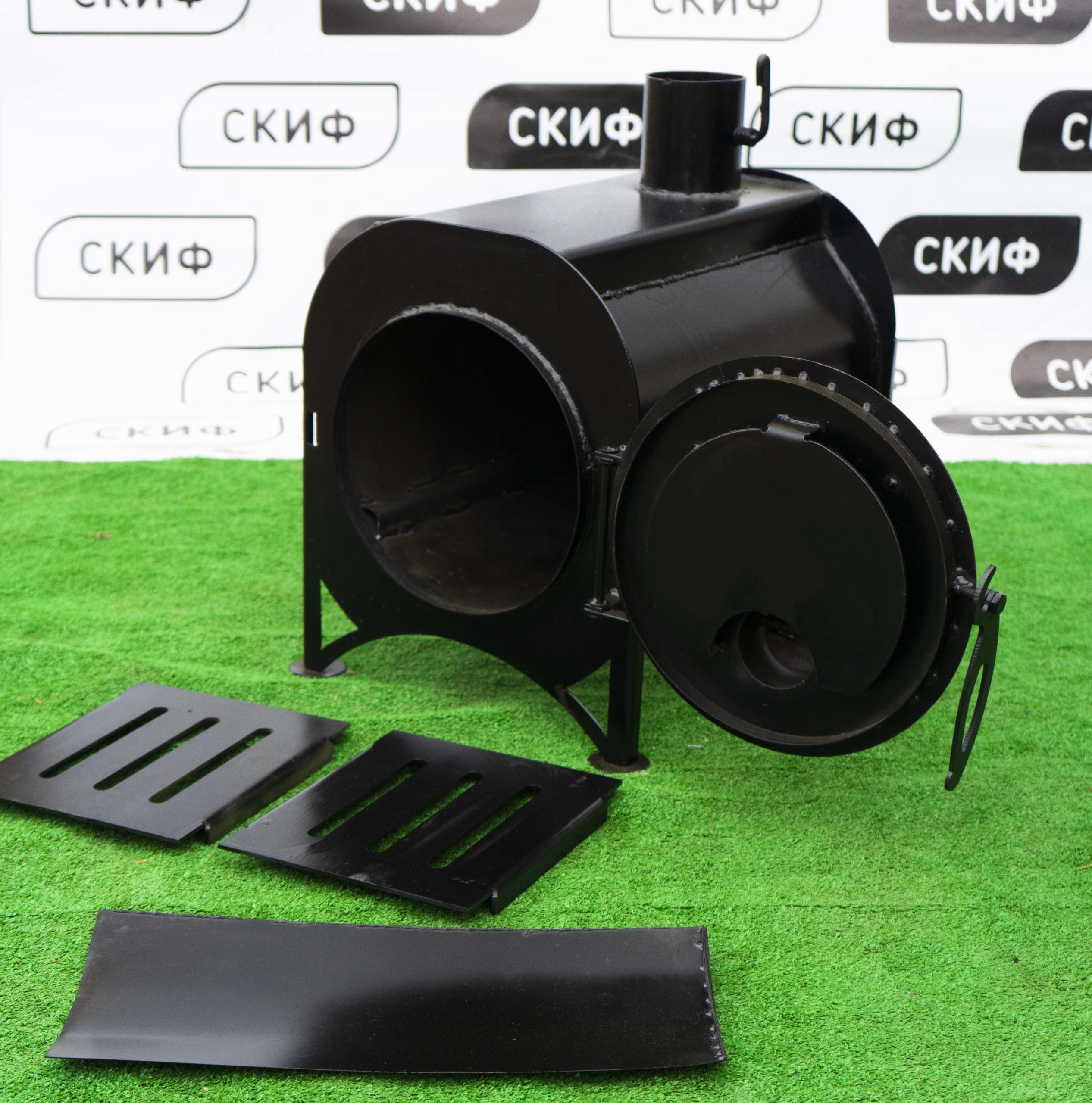 Печь дровяная буржуйка Скиф 40 -  Skif.in.ua