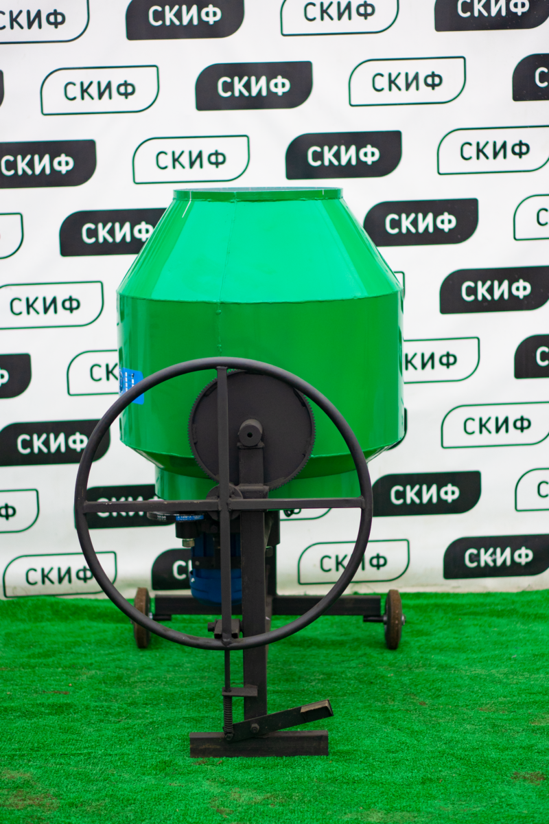 Бетонозмішувач Скіф БСМ-200 з редуктором перевороту -  Skif.in.ua