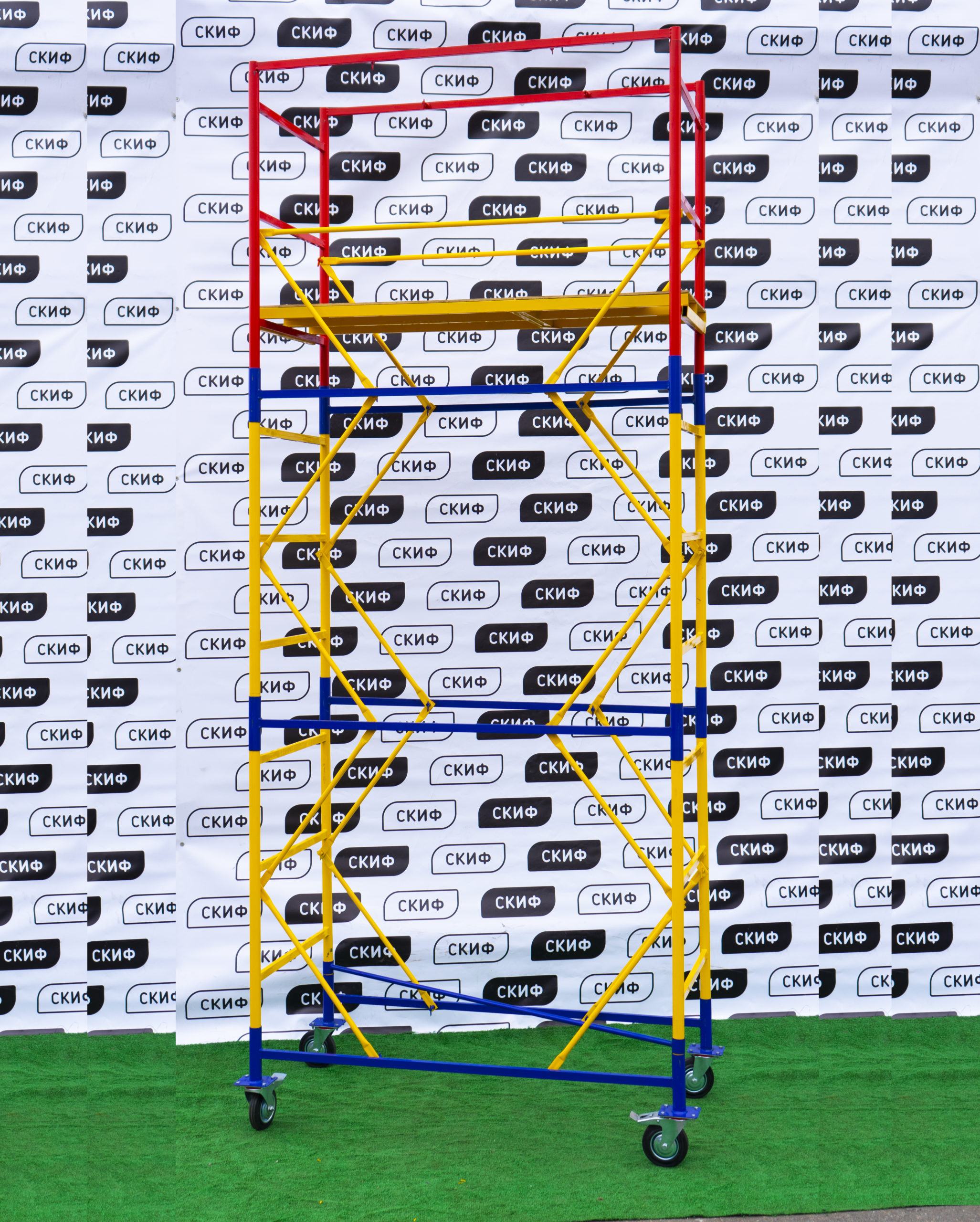 Вышка тура СКИФ 0,8×1,6 1+2  3м LIGHT -  Skif.in.ua