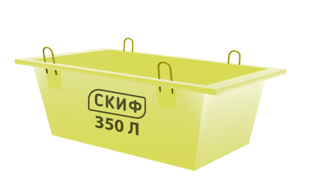 Ящик для бетону 350 л -  Skif.in.ua