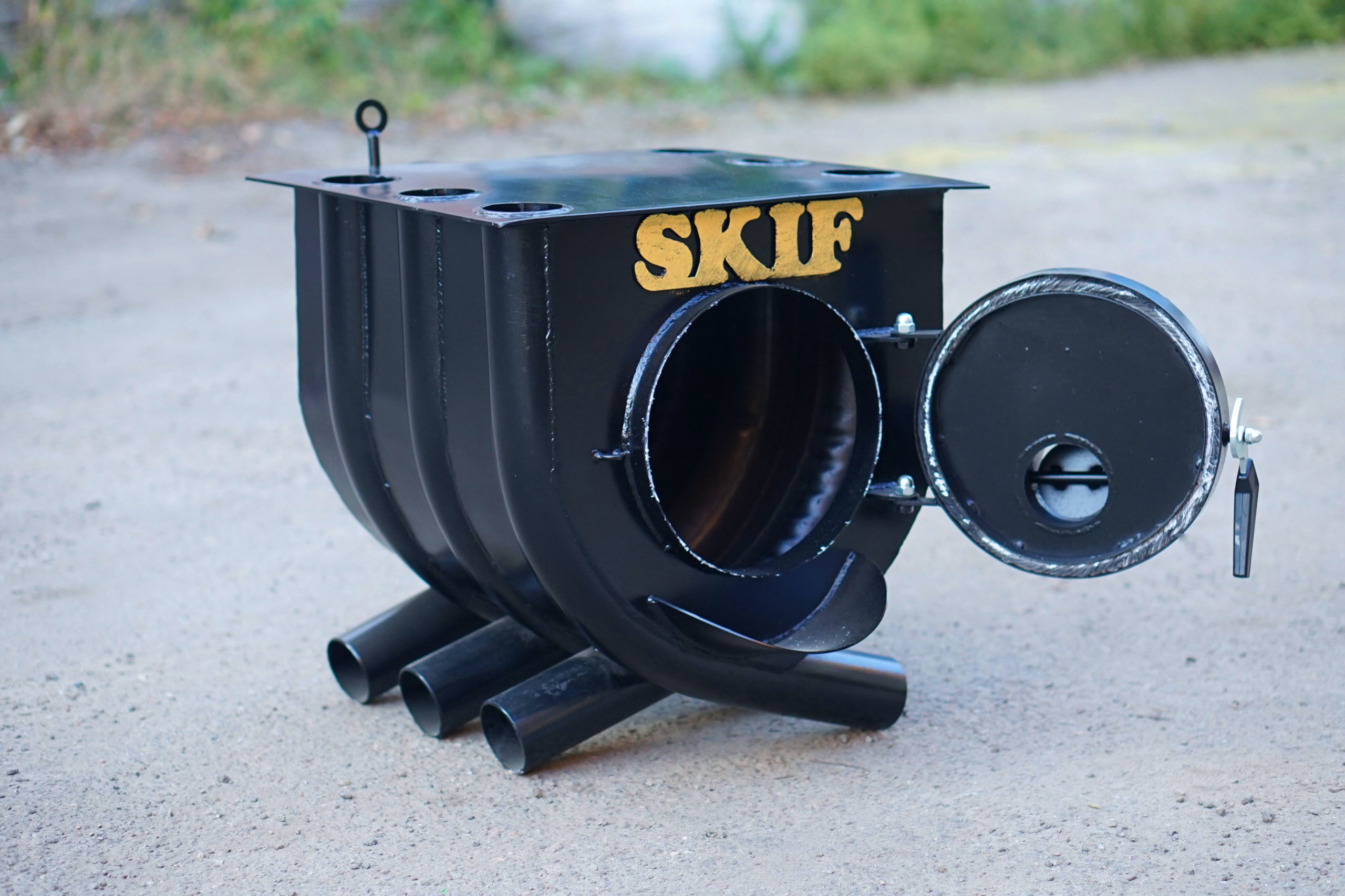 Булерьян СКІФ тип – 02 З варильною поверхнею 400 м3 (з камерою допалювання вторинних газів) -  Skif.in.ua